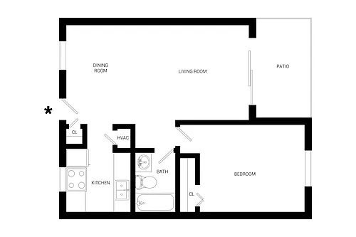 Floor plan Caye