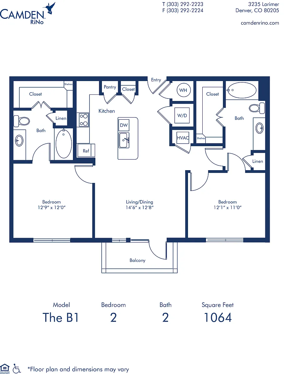Floor plan The B1