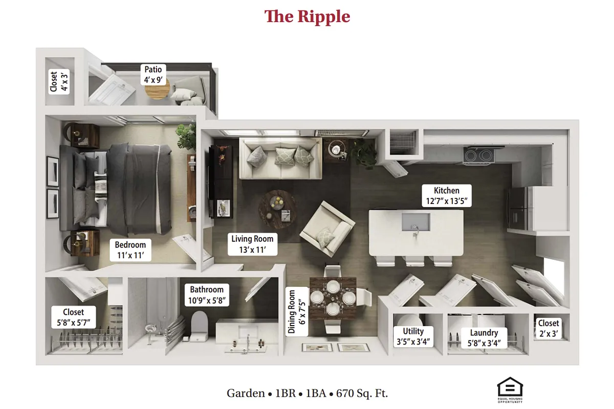 Floor plan The Ripple