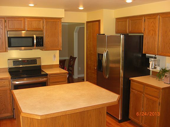 Kitchen with new appliances
