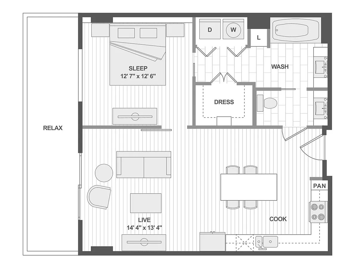 Floor plan A4