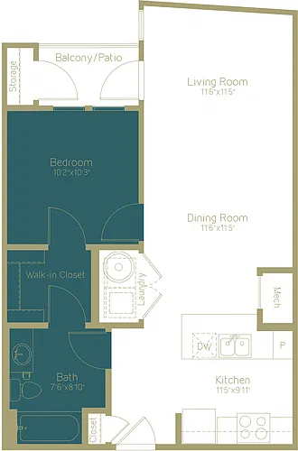 Floor plan A2
