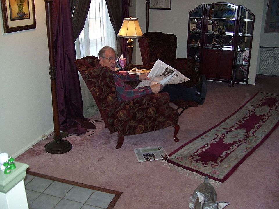 Larry in Living Room