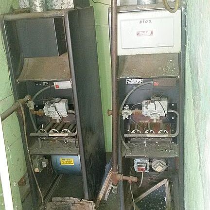 Gas heating