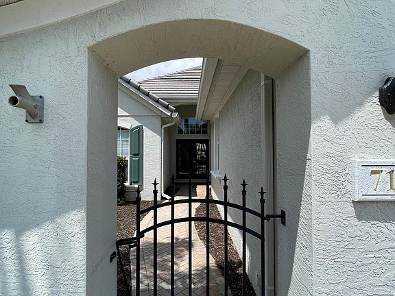 Exterior front entrance
