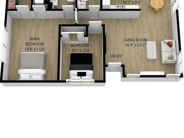 Hamilton Courtyard Apartments — Photo 23