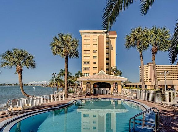 One of 2 heated pools