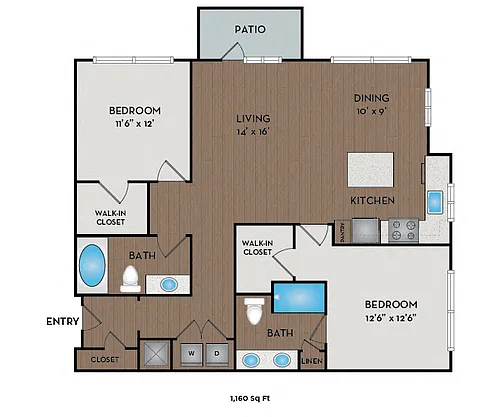 Floor plan Tempo