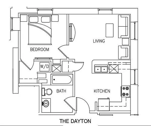 Floor plan Dayton