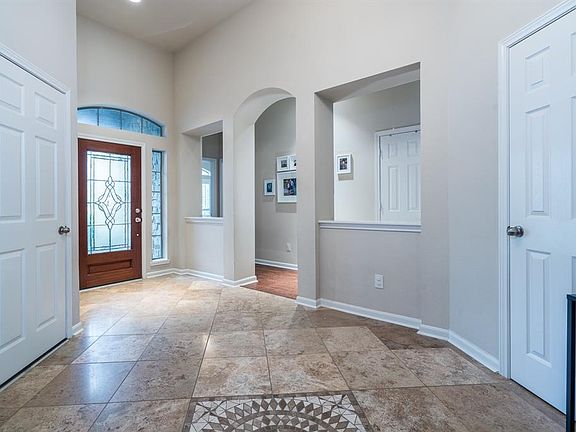The elegant architectural details flow throughout the house!