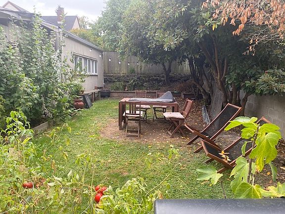Shared, private South facing backyard.