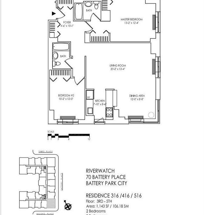 1st image of 70 Battery Pl APT 416