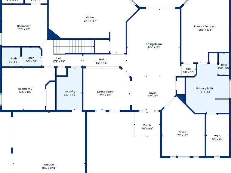 Floor plan - main level