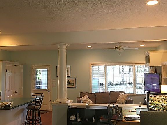Kitchen, Den, Dining area