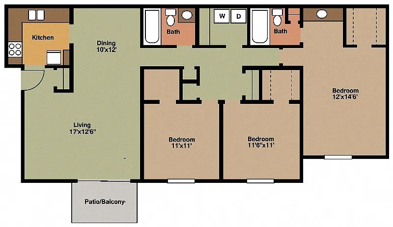 Floor plan C1
