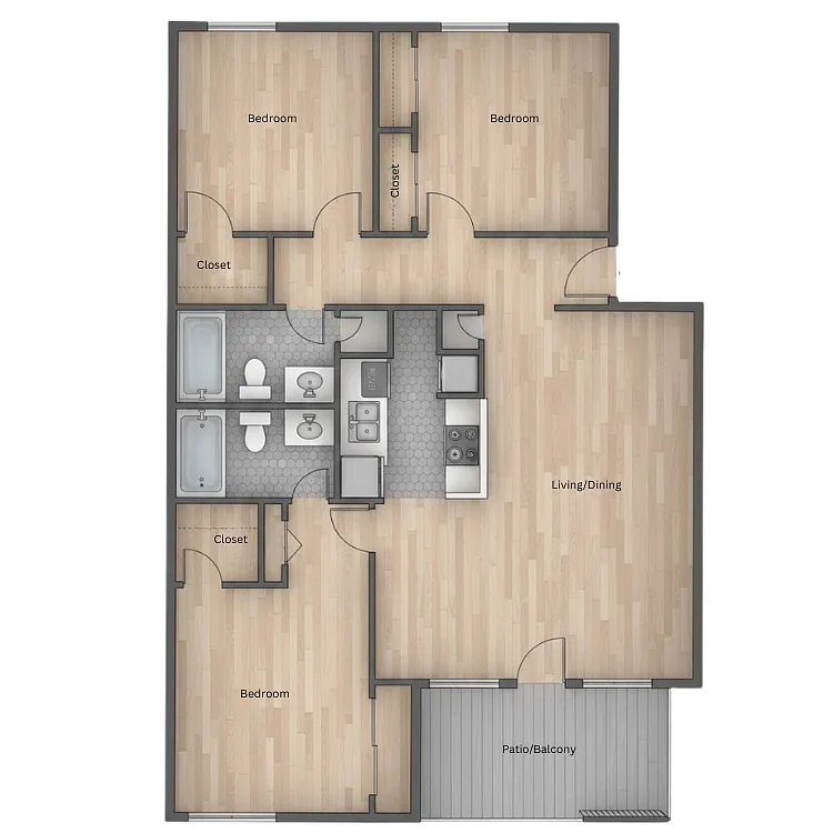 Floor plan C1
