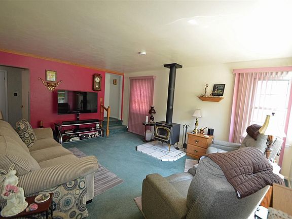 Living Room / Cozy Wood Stove