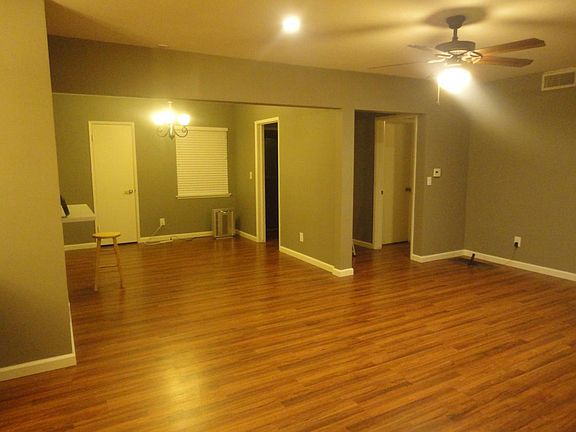 Open layout - living/dining room