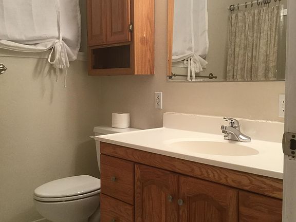 We completely remodeled the bathroom.
