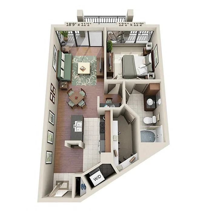 Floor plan A4 T