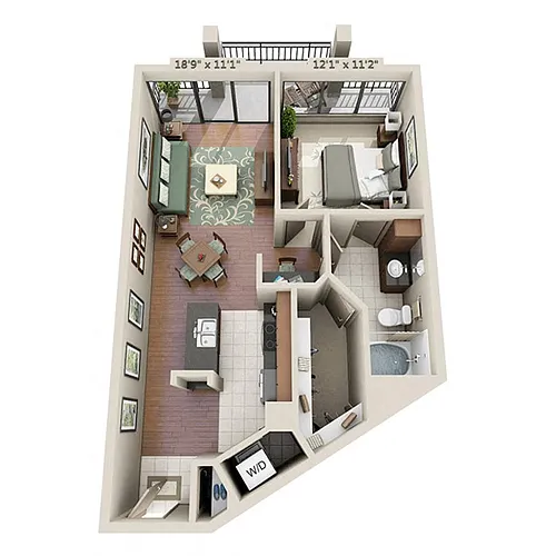 Floor plan A4 T