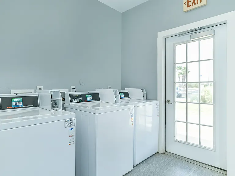 Convenient Onsite Laundry Center at Portside Villas in Ingleside, TX