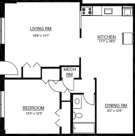 Mills Crossing Apartments and Townhomes — Photo 20
