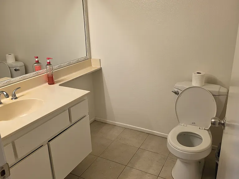 Downstairs half bath