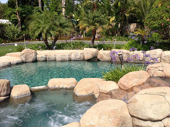 Waterfalls, Pebble Tec