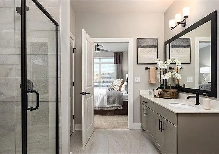 The Conclave Bathroom Finishes.