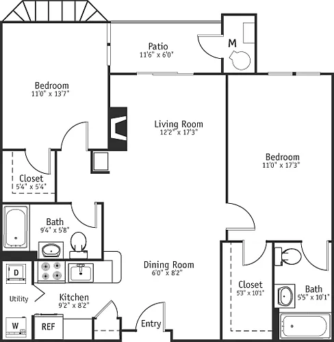 Floor plan Weston
