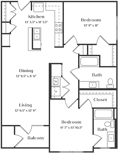 Floor plan B1