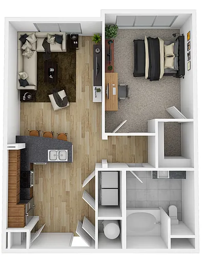 Floor plan A10A