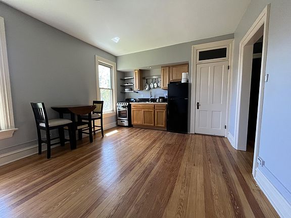 Living room and kitchen