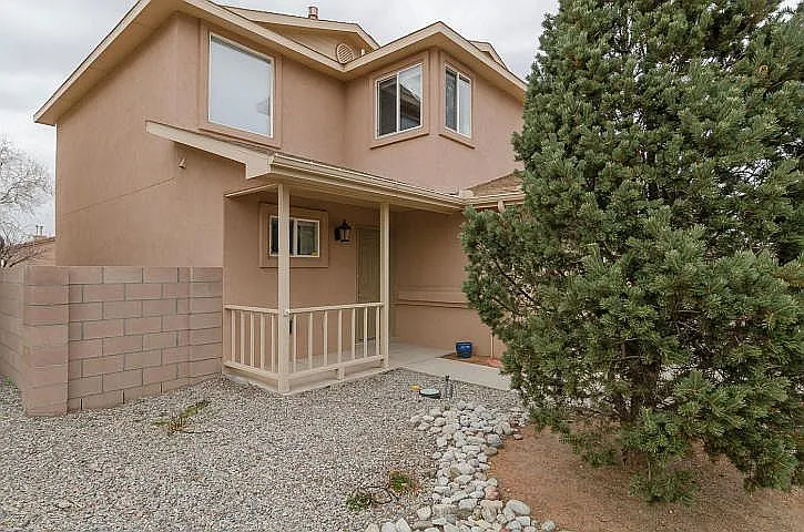 Zero-scaped front yard