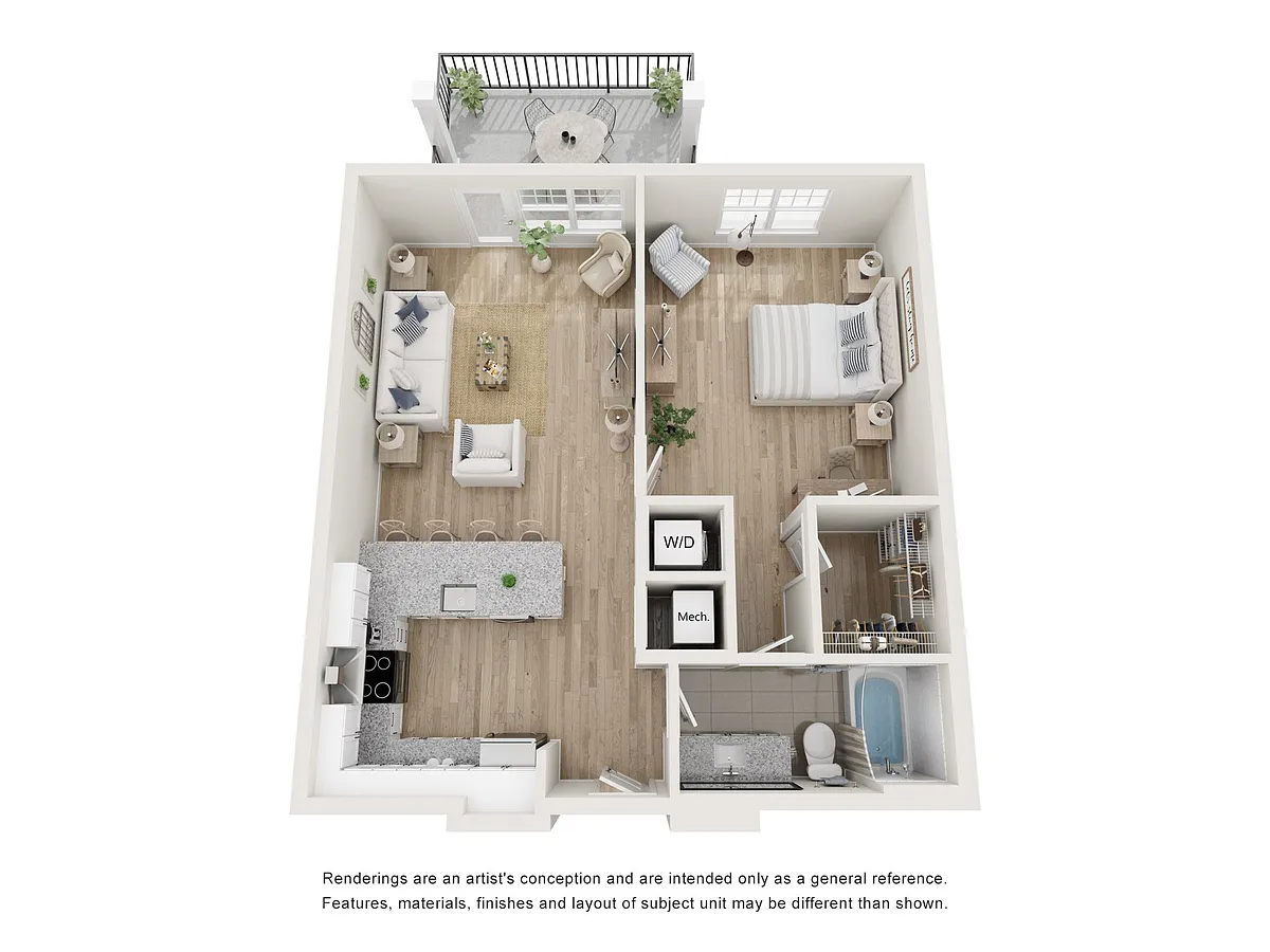 Floor plan A1B