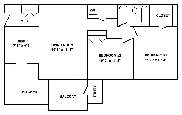 Floor plan Garden C