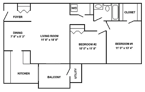 Floor plan Garden C