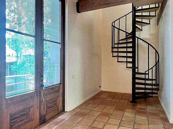 Entryway + Spiral Stairs to Tower