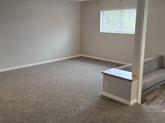 Spacious and well-lit living room area