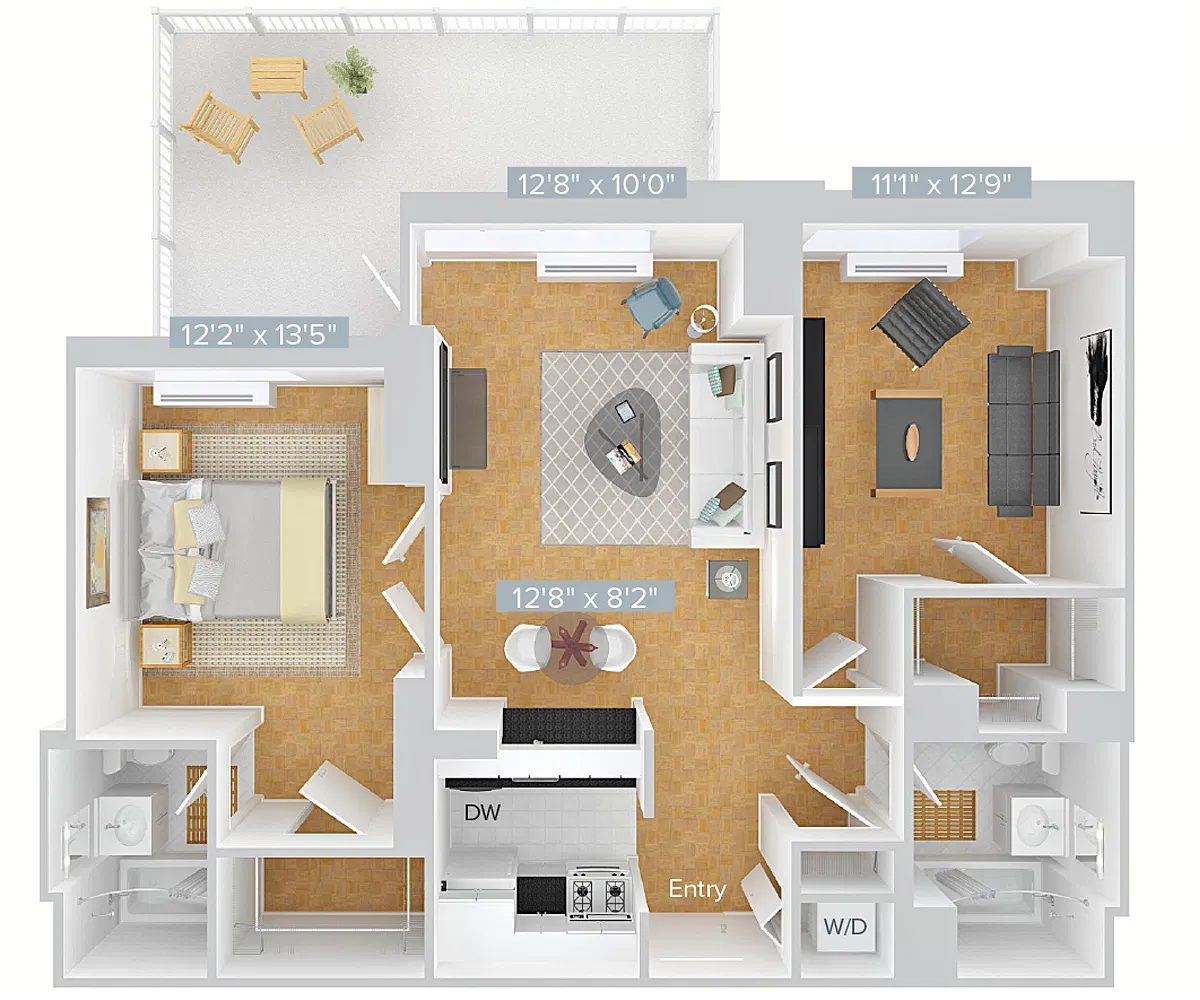 Floor plan A7D-1005