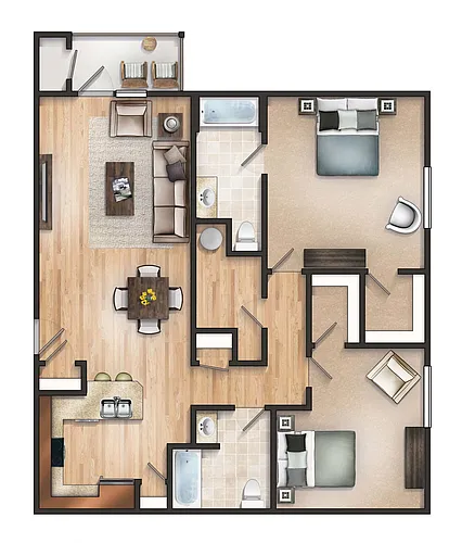 Floor plan The Prentice
