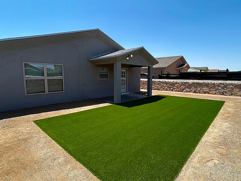 low maintenance backyard