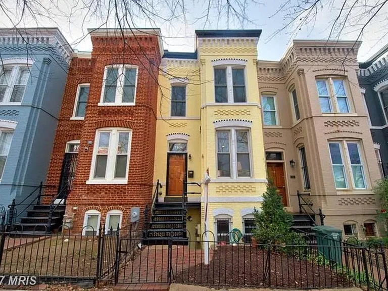 Yellow house. 1 BR English basement has separate front and back entrances and no inside access from unit above.
