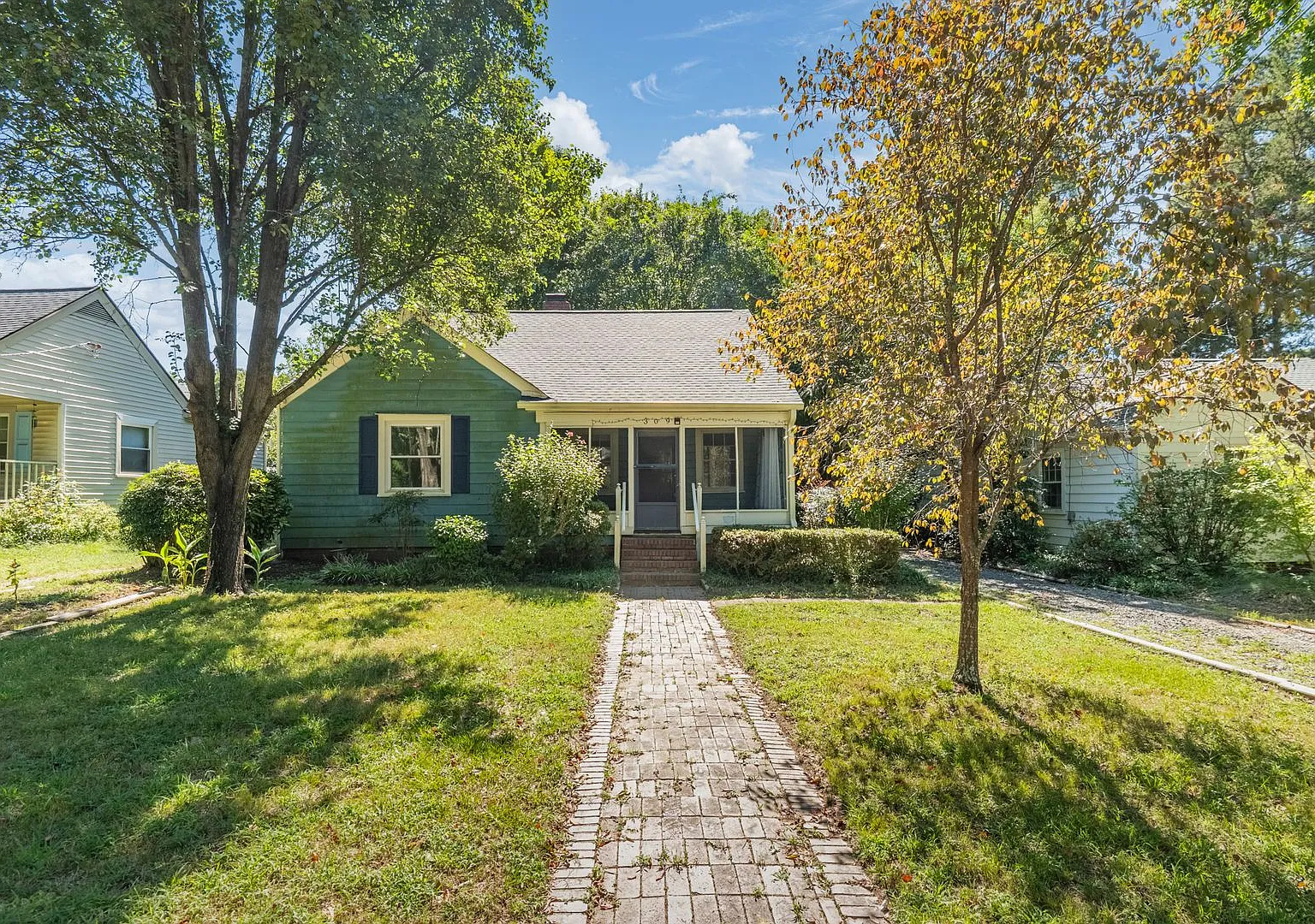 Charming Durham Home with ADU, Screened Porch & Hardwood Floors — Photo 1