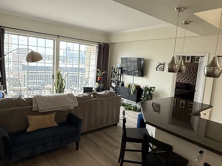 Living room from entry
