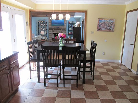 Kitchen into Family Room