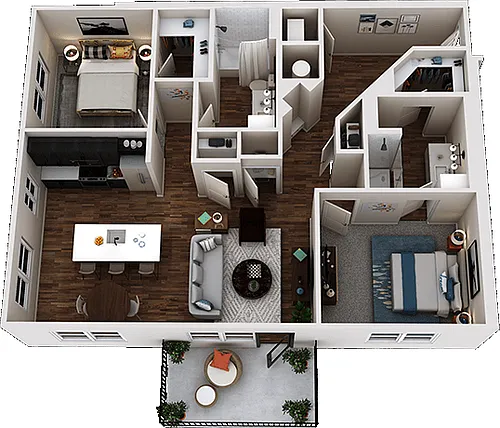Floor plan B7F