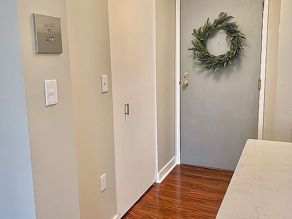 Front Door and Closet