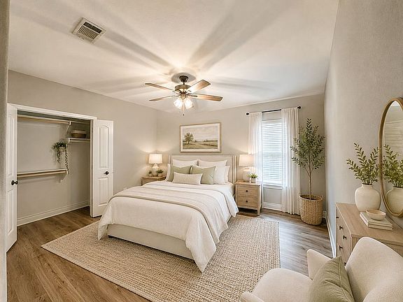 2nd Bedroom-Virtually staged